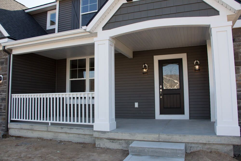 Crestview Elevation D Front Porch - Eastbrook Homes