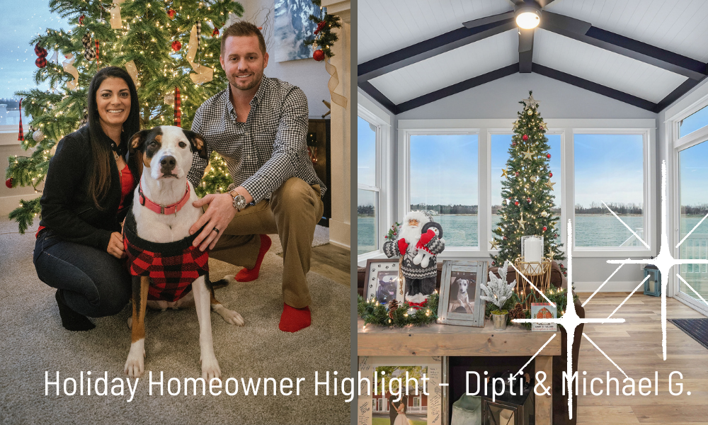 Holiday Homeowner Highlight with Dipti and Michael | Eastbrook Homes