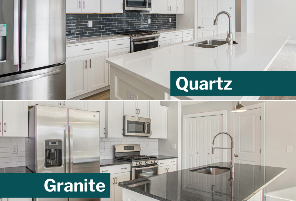 What’s the Difference Between Quartz and Granite? | Eastbrook Homes