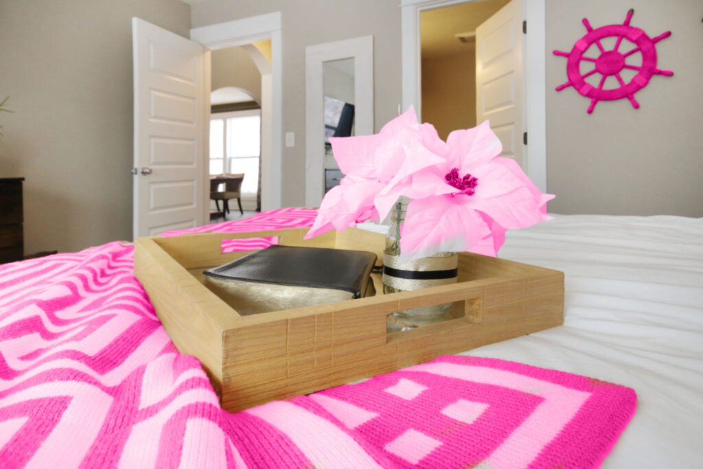 Think Pink - Malibu Dream Home - Bedroom