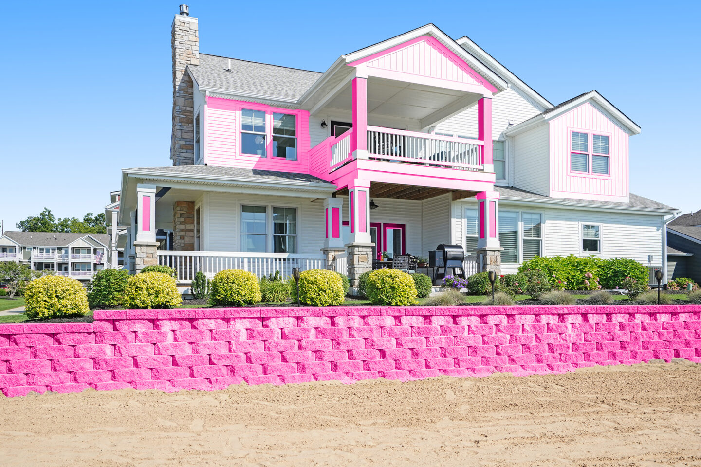 Think Pink - Malibu Dream Home