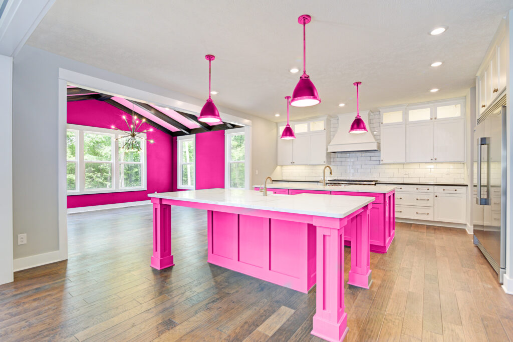 Think Pink - Malibu Dream Home - Kitchen