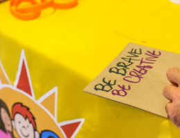 Kids' Food Basket: Brown Bag Decorating Day